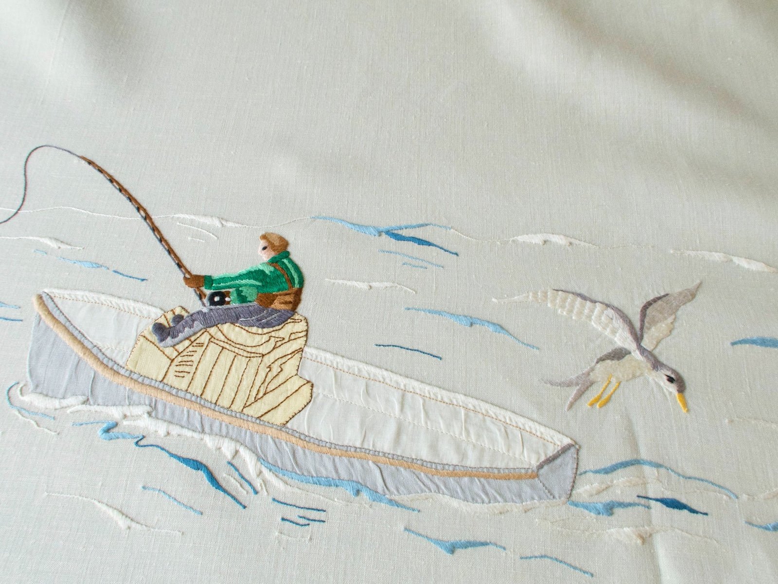 Marlins Vintage Madeira Tablecloth 66x120 with 12 Napkins