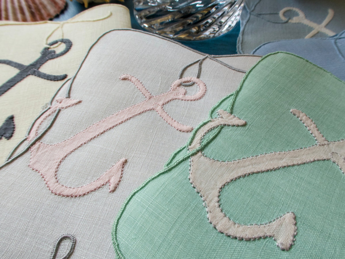 Anchors Away Vintage Madeira Cocktail Napkins, Set of 8