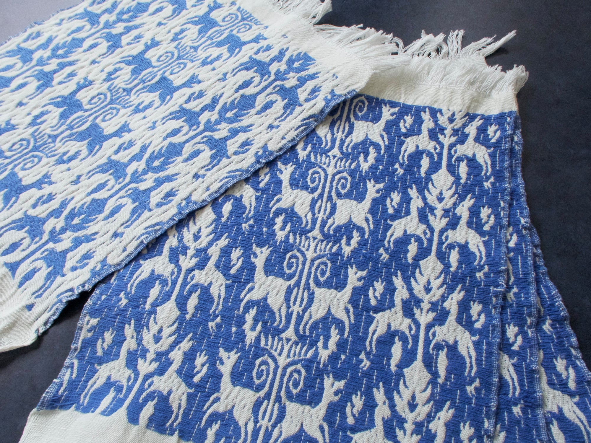 Vintage Woven Mats, Perugia Style, Set of 4