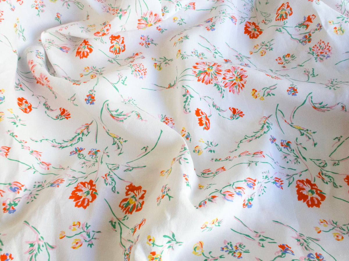 Vintage D Porthault Vintage Linen Tablecloth - 92&quot; x 126&quot;