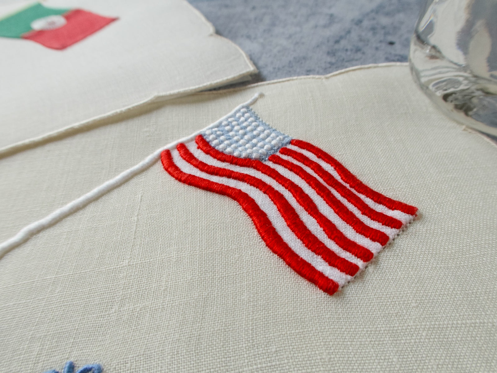 International Toasts Vintage Madeira Cocktail Napkins, Set of 12