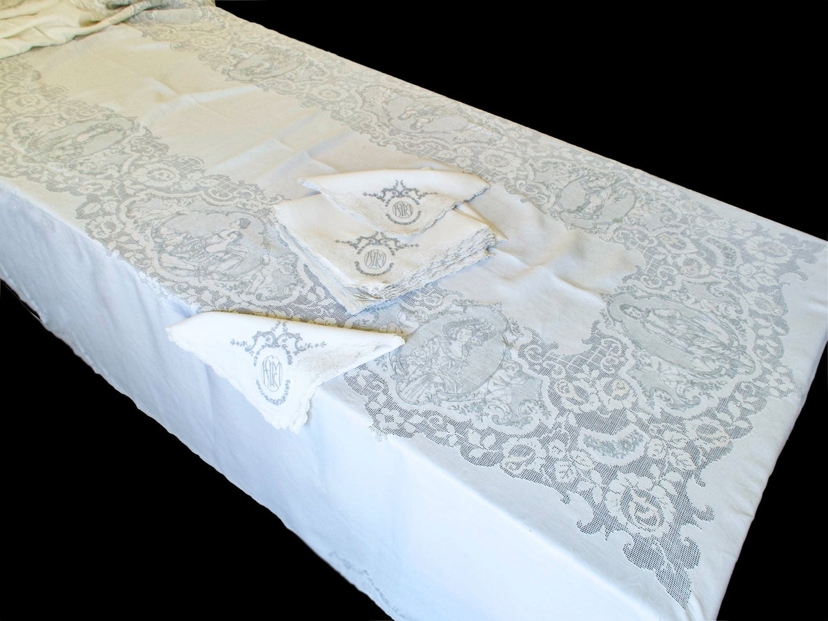 Fine Vintage & Antique Tablecloths - Things Most Delightful