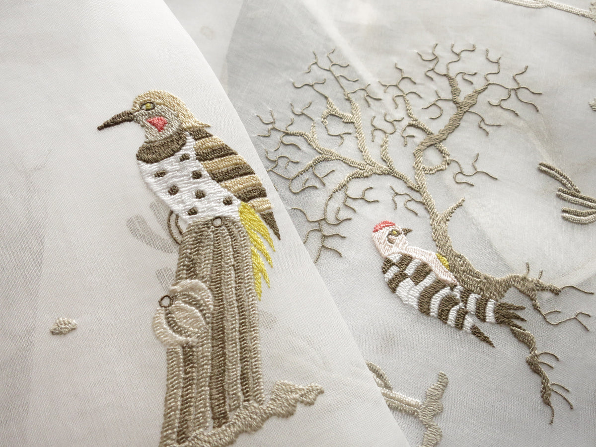 Gila Woodpecker Southwest Desert Vintage Italian Placemat Set - Setting for 8