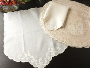 Neoclassical Romance Vintage Madeira 24pc Placemat Set for 12