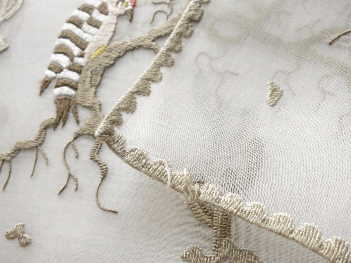 Gila Woodpecker Southwest Desert Vintage Italian Placemat Set - Setting for 8