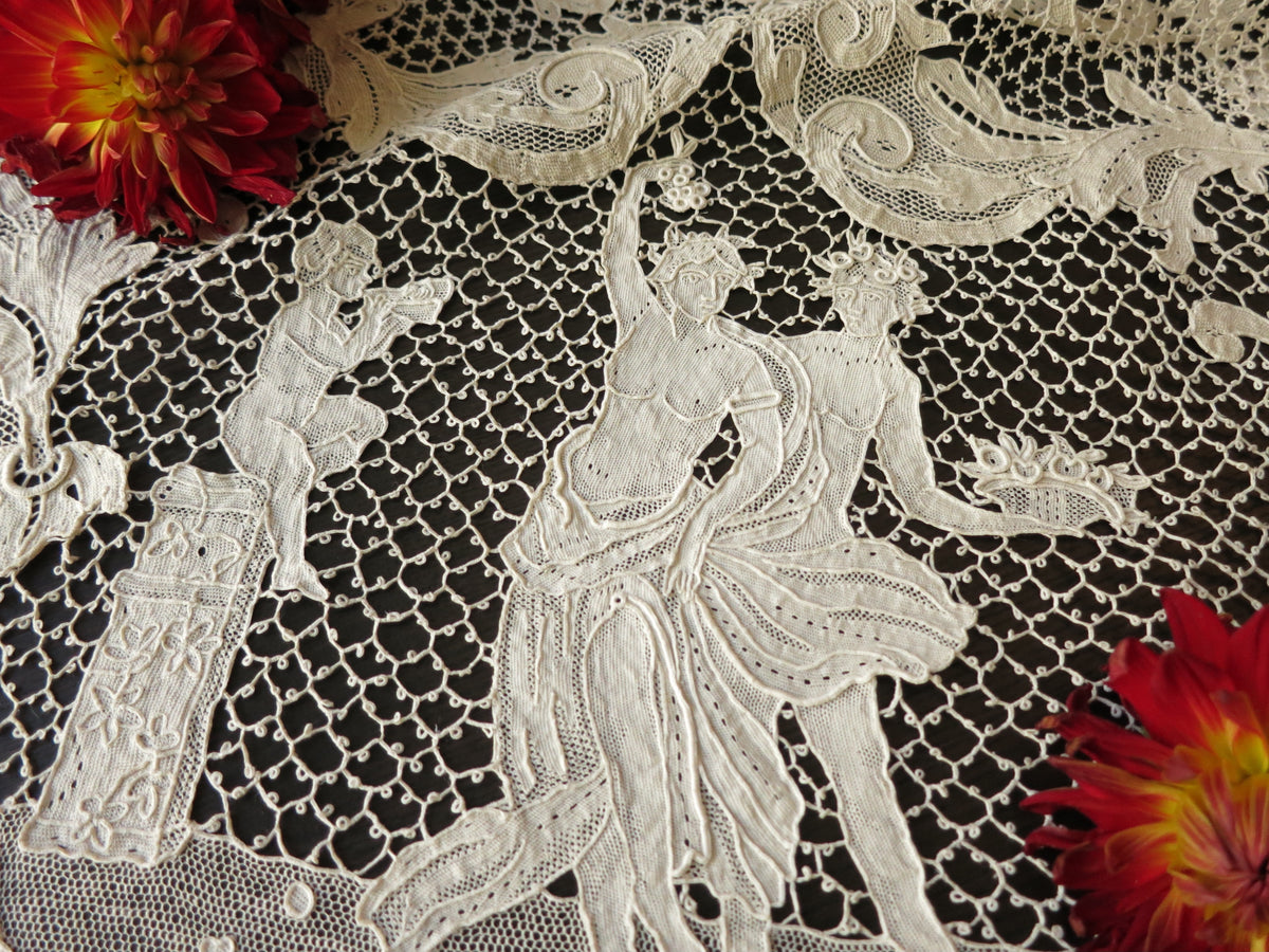 Four Seasons Antique Lace Table Runner 22x58&quot;