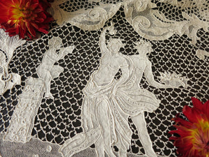 Four Seasons Antique Lace Table Runner 22x58"